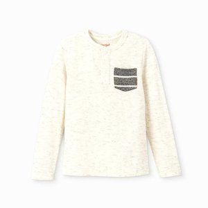 Boys Double Knit Long Sleeve T-Shirt - Cat & Jack Size XXL (18)